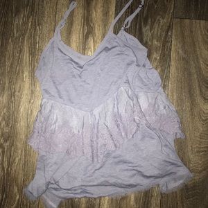 Purple tank top